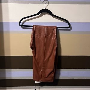 FASHION NOVA faux leather leggings